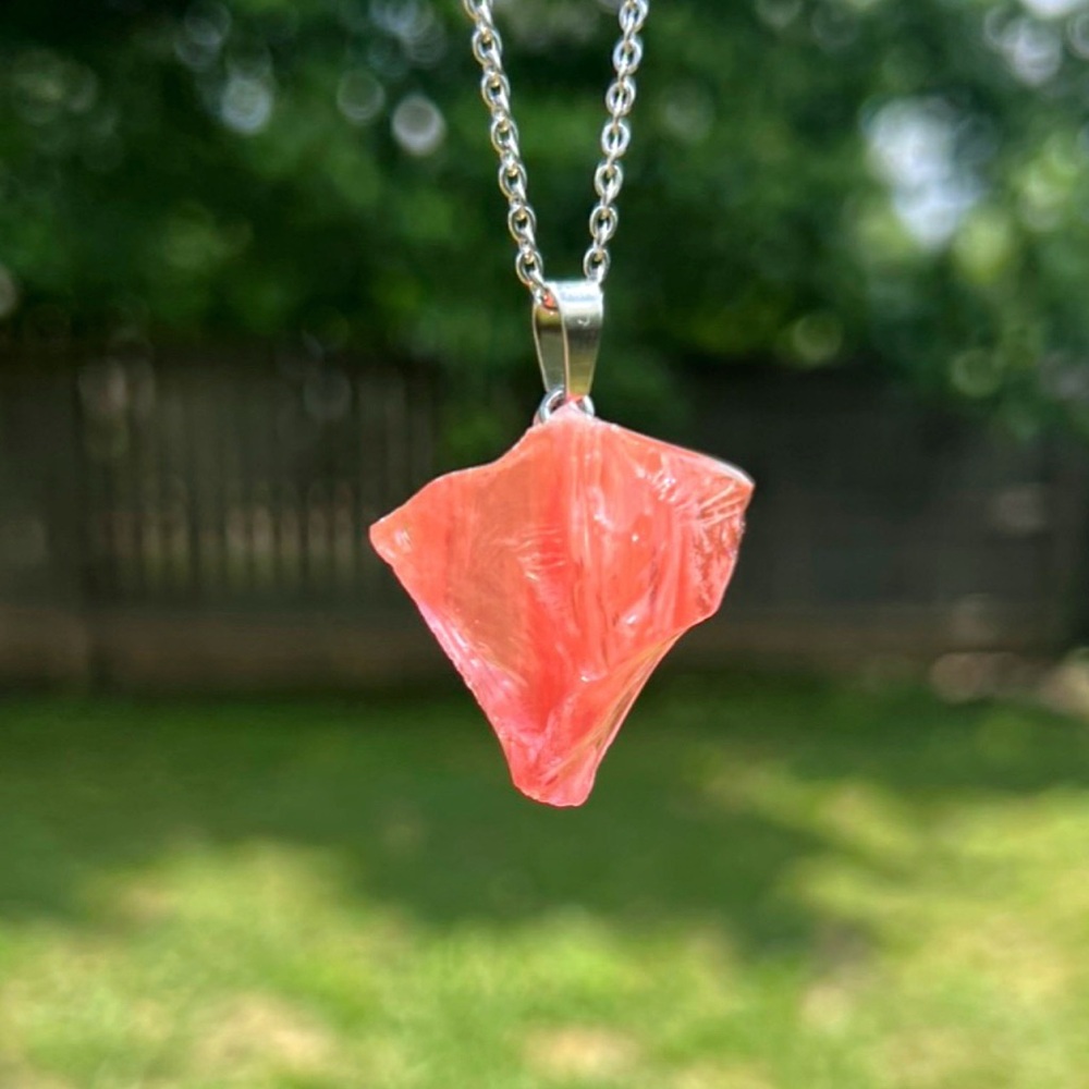 Cherry Quartz Necklace